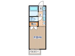 ファインハイツ川内の物件間取画像